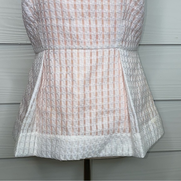 Anthropologie Maeve peplum sleeveless top, sz 6 - Picture 3 of 8